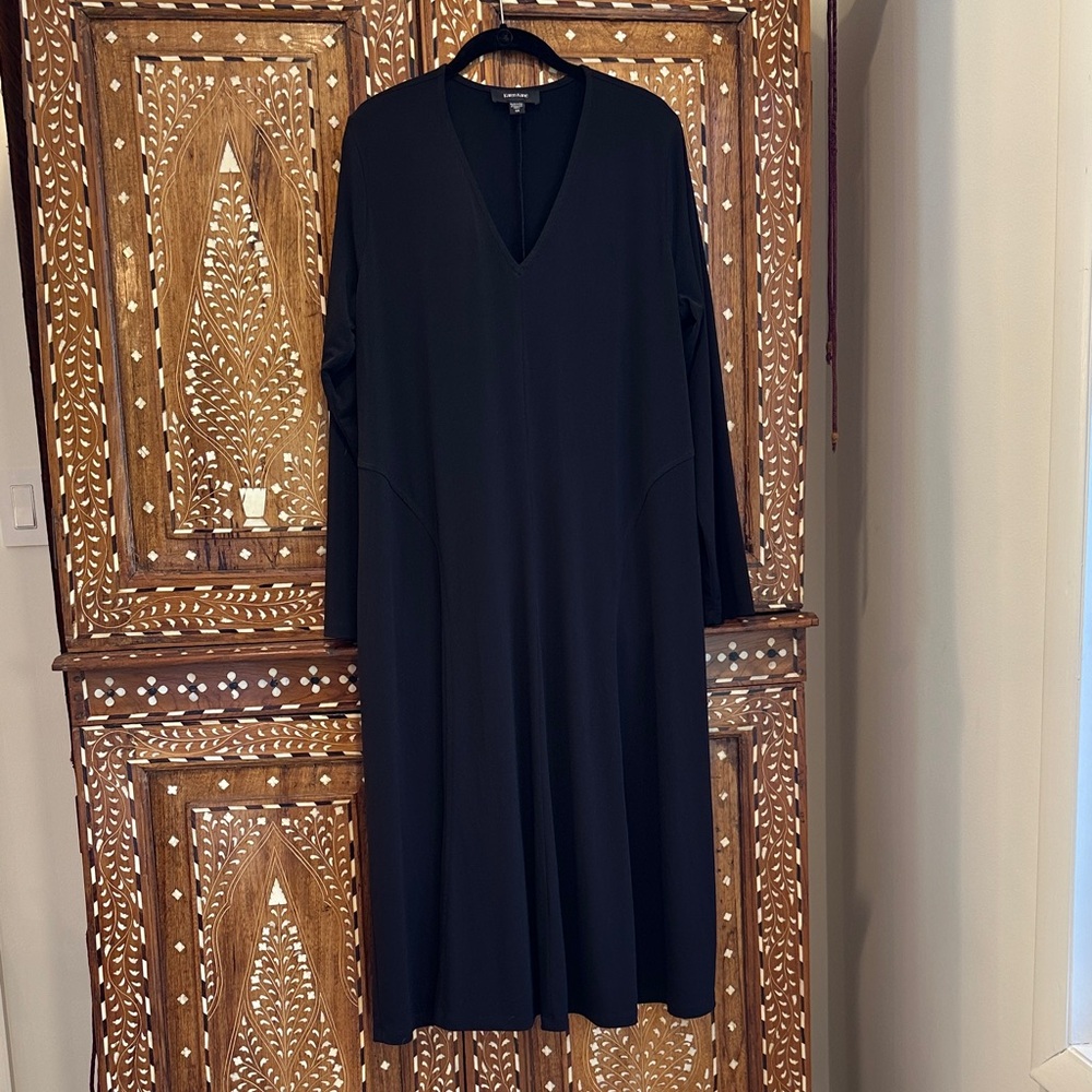Karen Kane Classic Black Long Sleeve Dress